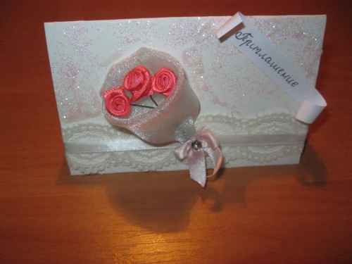 Invitaciones originales para la boda con sus propias manos