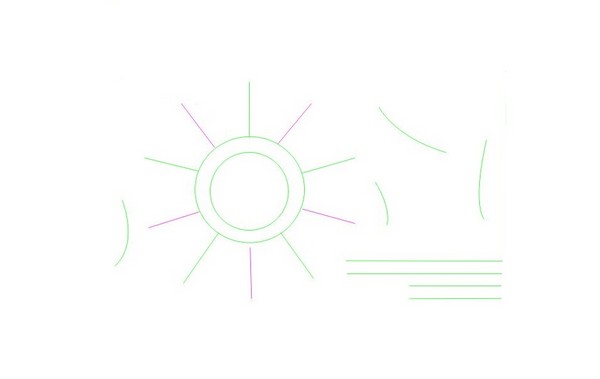 En la memoria de las generaciones para siempre: dibujos el 9 de mayo en etapas