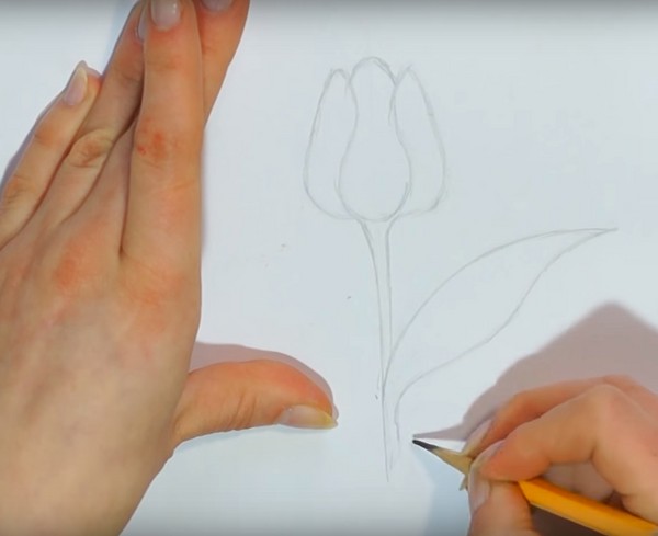Dibujando el Día de la Madre con sus propias manos: lápiz, pinturas, jardín de infantes, escuela