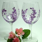 Pintar vasos con las propias manos