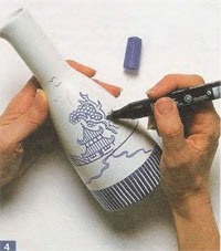 Pintura de cerámica: set para sushi