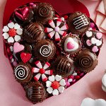 Corazón de caramelo para el día de San Valentín