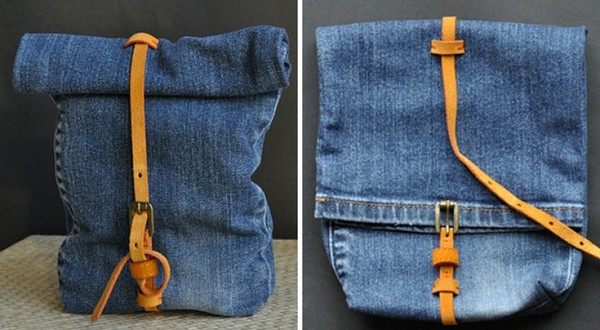 Cosimos una mochila de mezclilla con nuestras propias manos - fotos y patrones Cosimos una mochila de mezclilla con nuestras propias manos - fotos y patrones