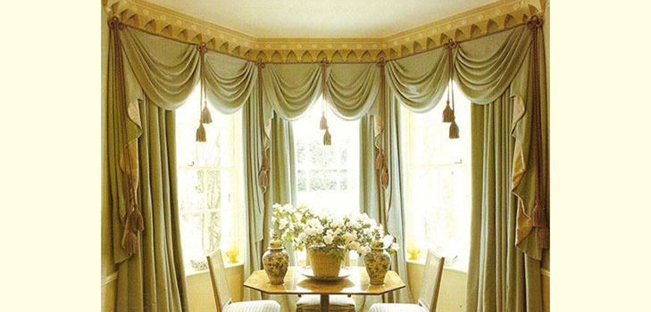 Cortinas con svagami propias manos - fotos y patrones