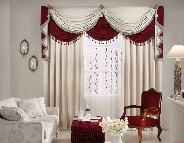 Cortinas con svagami propias manos - fotos y patrones