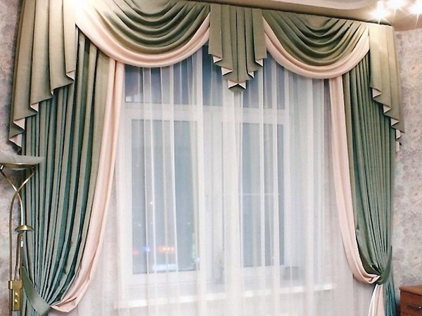 Cortinas con svagami propias manos - fotos y patrones