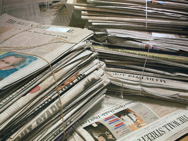 Tejido de tubos de periódico para principiantes