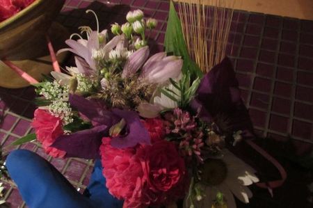 Guirnalda de flores para la boda con sus propias manos