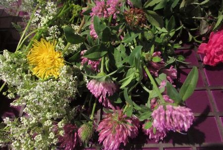 Guirnalda de flores para la boda con sus propias manos