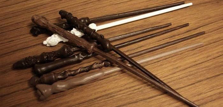 La varita mágica de las propias manos de Harry Potter