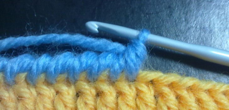 Crochet "Rachy step" - técnica de ejecución