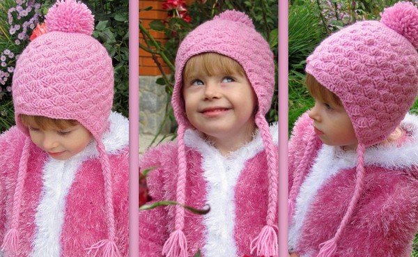 Sombreros de punto para niñas: instrucciones y diagramas Sombreros de punto para niñas: instrucciones y diagramas
