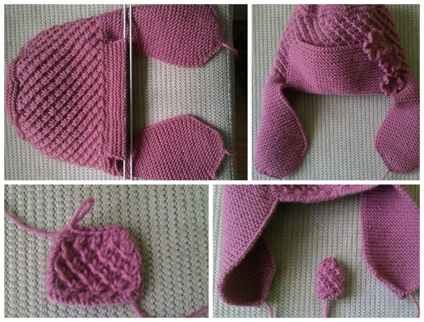 Sombreros de punto para niñas: instrucciones y diagramas