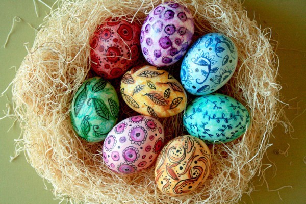 Cómo decorar huevos para Pascua con tus propias manos - clases magistrales interesantes con fotos