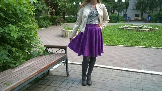 Skirt-sun, clase magistral paso a paso. Patrón de una falda: el sol con manos propias en las condiciones de la casa