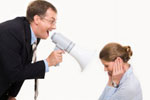 ¿Qué pasa si al jefe le gusta gritar? ¿Qué pasa si al jefe le gusta gritar?