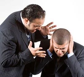 ¿Qué pasa si al jefe le gusta gritar? ¿Qué pasa si al jefe le gusta gritar?