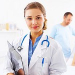 Trabaja como representante médico
