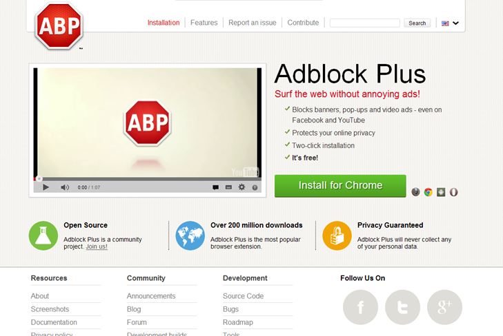 Dónde descargar la aplicación Adblock