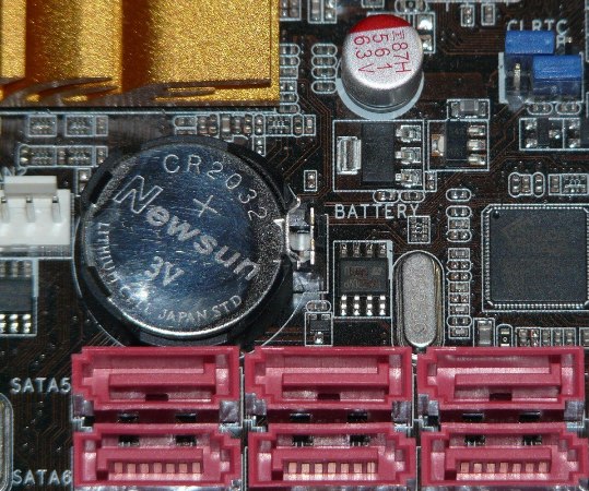 batería en la computadora