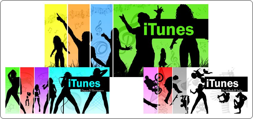 protector de pantalla de iTunes