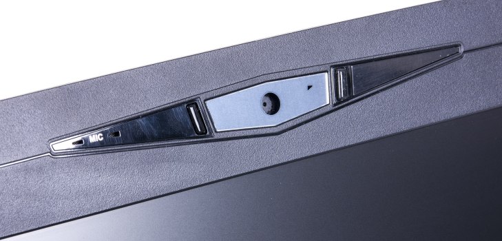 webcam en la computadora portátil