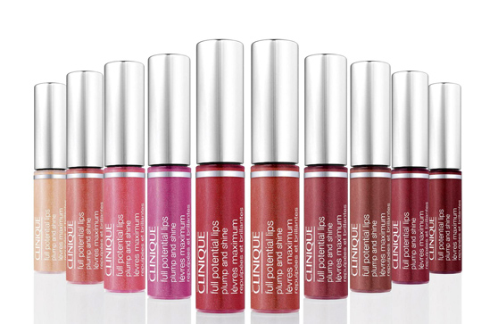 Clinique Full Potential Lips Brillo de labios Plump y Shine con efecto volumen