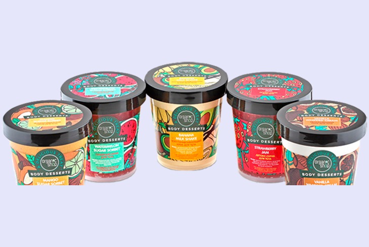 Tienda orgánica postres cuerpo crema corporal