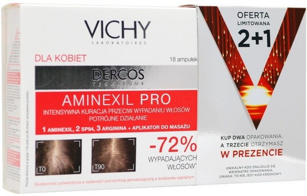 Dercos AMINEXIL SP94 Medios contra la caída del cabello para MEN 12 ampollas Dercos AMINEXIL SP94 Medios contra la caída del cabello para MEN 12 ampollas