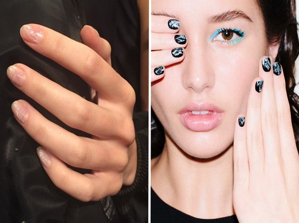 Manicura abstracta - tendencia de verano-2016