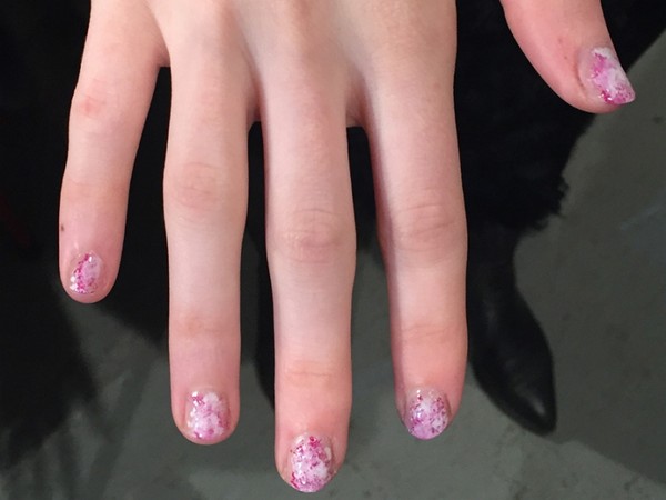 Manicura abstracta - tendencia de verano-2016