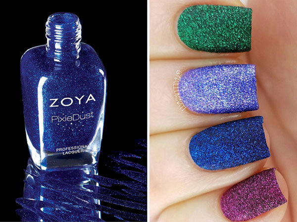 Brillo de gemas en la colección festiva de barnices Zoya Enchanted 2016-2017