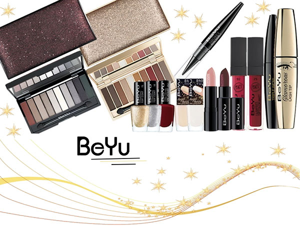 Deslumbrante: la colección de Navidad de maquillaje BeYu Sparkling