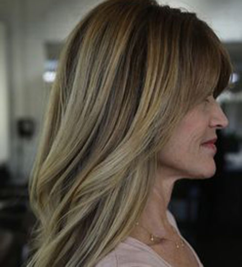 Efecto del cabello quemado: resaltado