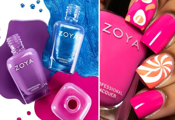 Colores extravagantes: colecciones de verano de barnices Zoya y Mavala