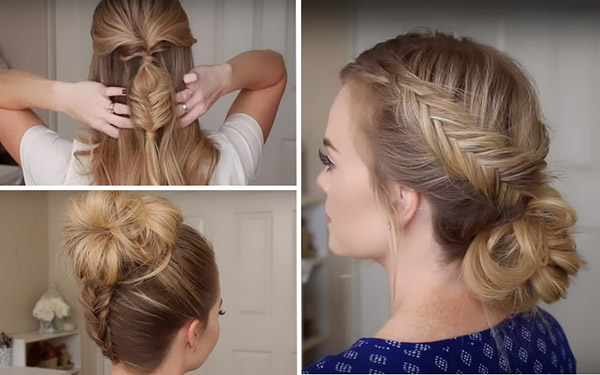 Trenza francesa: tres formas sencillas de tejer de bloggers de belleza