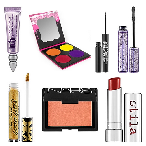 Glamoroso maquillaje en casa