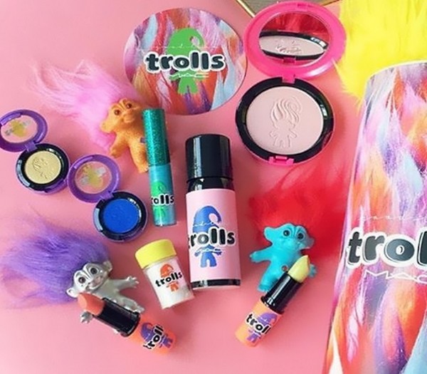 Glamorous troll: colección decorativa de MAC Good Luck Trolls