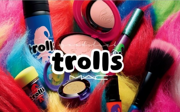 Glamorous troll: colección decorativa de MAC Good Luck Trolls