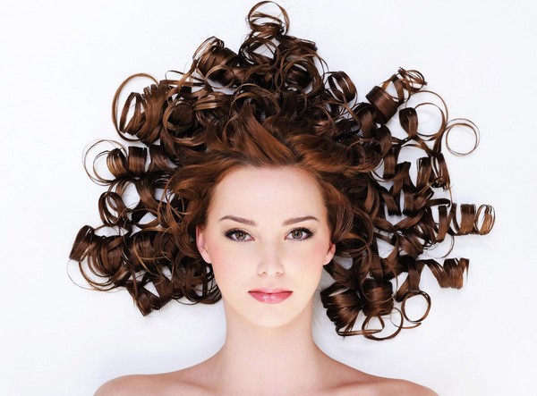 Química del cabello con una foto