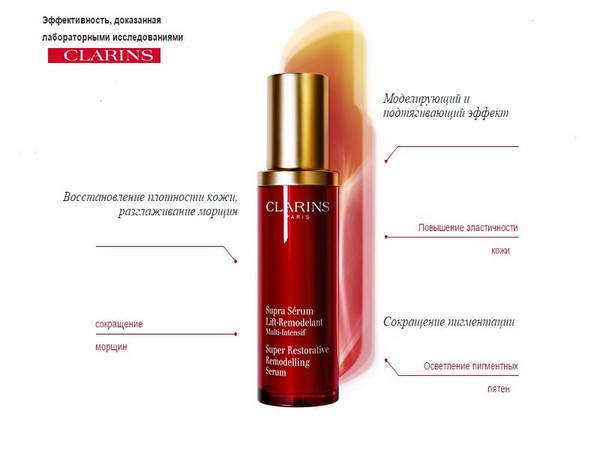Circuito ideal: suero de modelado Clarins Multi-Intensif