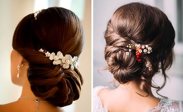 Qué hermoso es poner el cabello en un moño para la víspera de Año Nuevo
