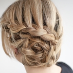 Cómo hacer un peinado de noche para un cabello de longitud media