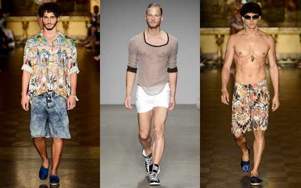 ¿Qué pantalones cortos masculinos estarán de moda en 2014?