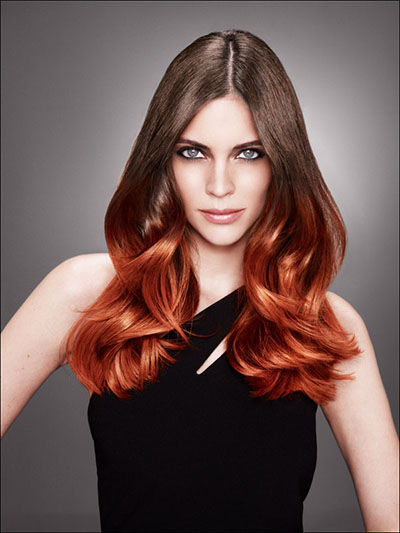 Colorear en el cabello oscuro