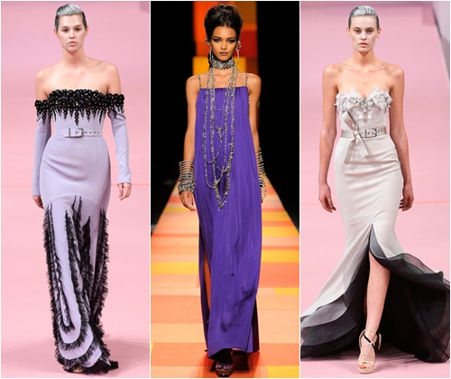 Hermosos vestidos largos para la noche de graduación 2013