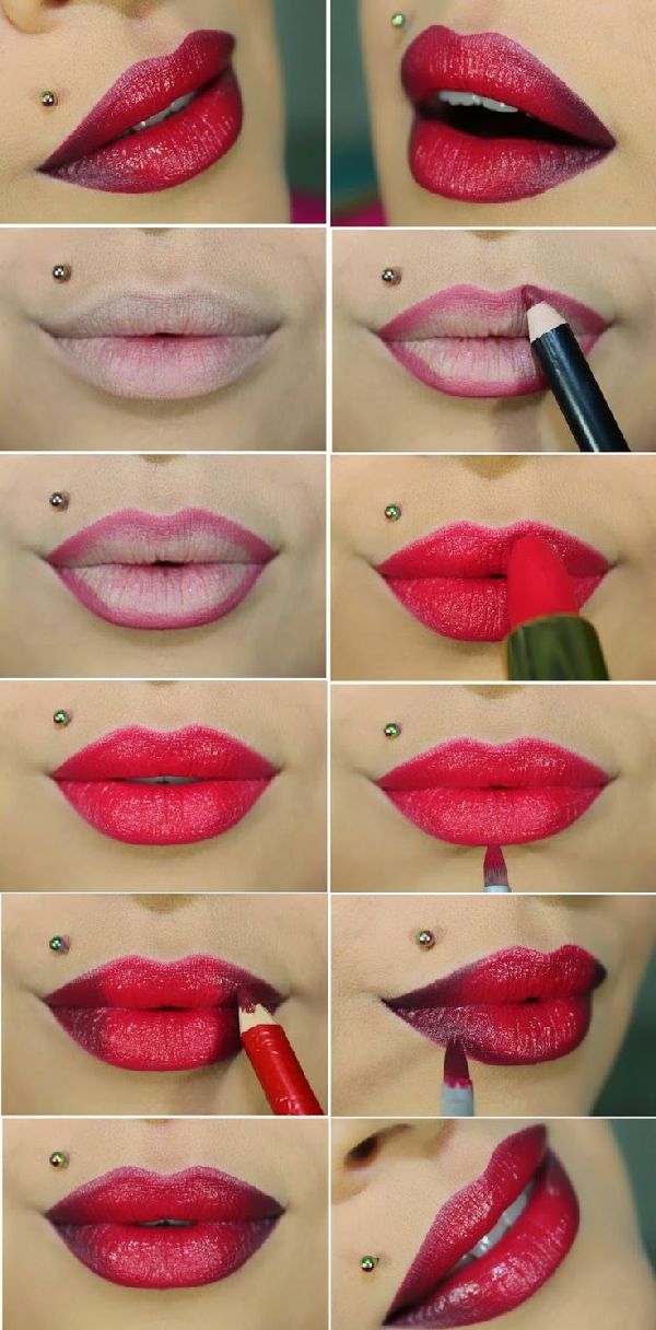 Hermoso maquillaje para el gallo de Año Nuevo 2017 para ojos azules, verdes y marrones - lecciones paso a paso de fotos y videos