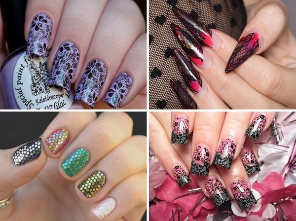 Lace Nail Art: una tendencia romántica en la manicura