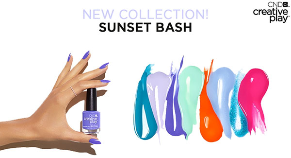 Explosión de verano de CND: barnices Creative Play Sunset Bash