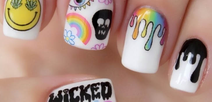 Amor de verano: manicura hippie - la tendencia actual-2016